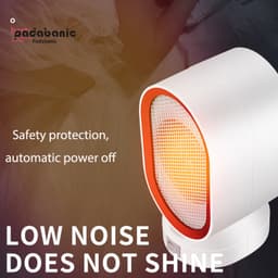 Thumbnail Quạt Sưởi Mini Padabanic N6 Nhỏ Gọn Tiện Lợi An Toàn Khi Sử Dụng Để Bàn Tiện Lợi 4
