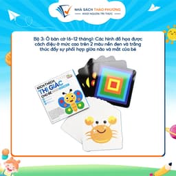 Thumbnail Sách - Bộ thẻ kích thích thị giác cho bé theo chủ đề cho trẻ từ 0 đến 36 tháng 4