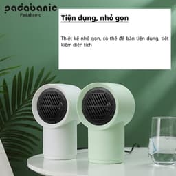 Thumbnail Quạt Sưởi Padabanic N5 Mni Để Bàn Nhỏ Gọn Tiện Dụng Dễ Mang Theo 3