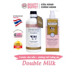 Thumbnail Combo Sữa tắm 350ml và Dưỡng thể trắng da 250ml Scentio Double Milk Triple White 2