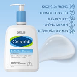 Thumbnail Sữa Rửa Mặt Dịu Nhẹ Cetaphil Gentle Skin Cleanser (500ml) 4