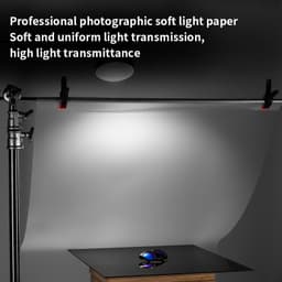 Thumbnail Giấy khuếch tán ánh sáng SELENS màu trong mờ kích thước 1.2x1m dùng trong studio chụp ảnh 4