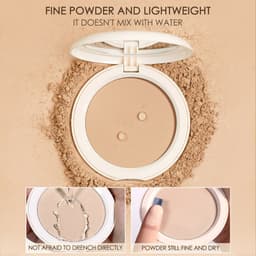 Thumbnail Phấn nền dạng nén chất lì FOCALLURE bổ sung vitamin C kiềm dầu cho da mặt 9g 2