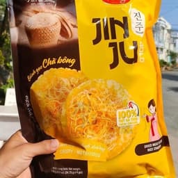 Thumbnail Bánh Gạo JINJU Chà Bông hương vị Hàn Quốc Richy 168g 3