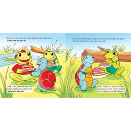 Thumbnail Sách - Truyện Tranh Kỹ Năng Giao Tiếp Ứng Xử Cho Bé Phiên Bản Song Ngữ Việt Anh Bộ 10 Quyển - Có File Đọc Tiếng Anh 4