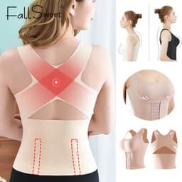 Thumbnail Áo lót FALLSWEET định hình cơ thể 3 trong 1 không đường may dây chéo lưng 2