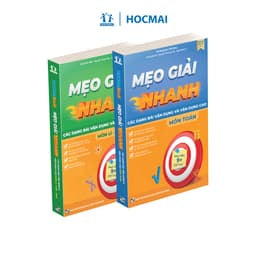 Thumbnail Sách - [Lớp 12] Mẹo giải nhanh các dạng bài vận dụng và vận dụng cao môn Lí – Hóa – Sinh, mục tiêu điểm 9+ Đại học 2