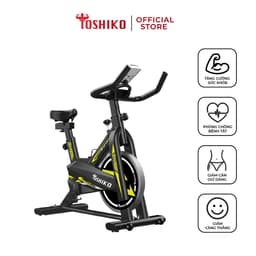 Thumbnail Xe đạp tập thể dục thể thao tại nhà TOSHIKO X9 cao cấp cảm biến nhịp hàng chính hãng tim bảo hành 3 năm 2