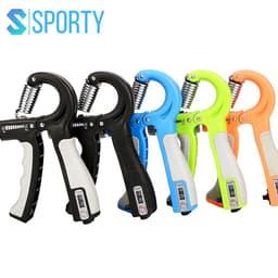 Thumbnail Bóp tập cơ tay YGW26 đếm số có hộp, điều chỉnh kháng cự (10-60kg) tích hợp lò xo thép không rỉ 2