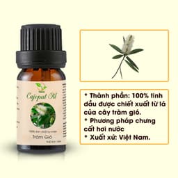 Thumbnail Tinh dầu tràm gió nguyên chất TAMAS 10ml, khử khuẩn, làm ấm cơ thể, xua đuổi côn trùng 4