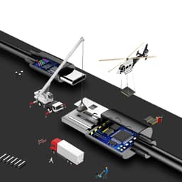 Thumbnail Cáp sạc USB Type C Điện thoại di động Sạc nhanh USB-C Type-C 1