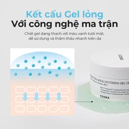 Thumbnail Kem trà xanh dưỡng ẩm xoa dịu dạng Gel COSRX 50ml 4