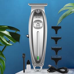 Thumbnail Tông đơ chấn viền Kemei KM-1949 không dây chuyên nghiệp, có thể khắc tatoo cạo trắng, cạo đầu siêu nhẹ siêu sát 4