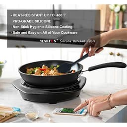 Thumbnail Dụng cụ nạo thìa silicon cao cấp 3 khúc WALFOS dùng để nấu ăn và nướng 3