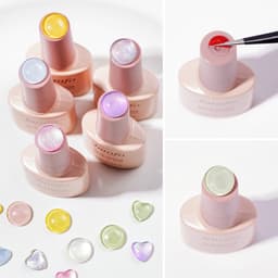 Thumbnail Set 40 Thẻ Màu Trong Suốt Trưng Bày Lọ Sơn Móng Tay 2