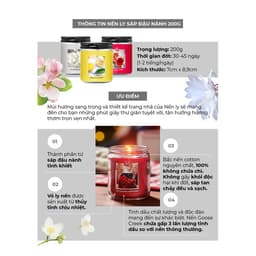 Thumbnail Nến Ly Sáp Đậu Nành Goose Creek 200g từ Yankee Candle (Nhiều Mùi) 2