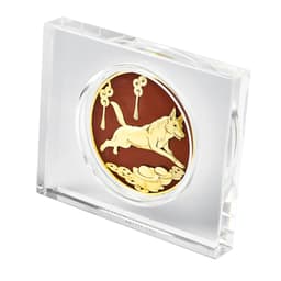 Thumbnail Quà Tặng Vàng 24K PRIMA ART - Tuất may mắn - Size 10x12cm - DGS-0029-04 2