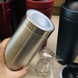 Thumbnail Bình Lắc Shaker Đựng Nước Giữ Nhiệt Inox 800ml, Bình Tập Gym Thể Thao Chính Hãng Amalife Kèm Bóng Lò Xo Lắc 4