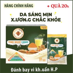 Thumbnail Tinh bột nghệ Canxi Honimore 160g - tốt cho xương, làm đẹp da, tốt cho dạ dày 2