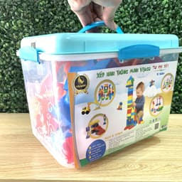 Thumbnail Đồ Chơi Xếp Hình Vijago 70 Chi Tiết Có Kèm Hốp Đựng Tiện Lợi 2