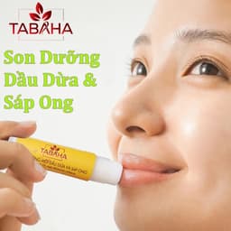 Thumbnail Son Dưỡng Môi Dầu Dừa Và Sáp Ong TaBaHa 5g 1
