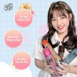 Thumbnail Dầu Gội Khô Girlz Only dry shampoo Party Nights / Dawn 'Til Dusk / Dazzling Volume / No Residue Nude 100ml, 200ml 2