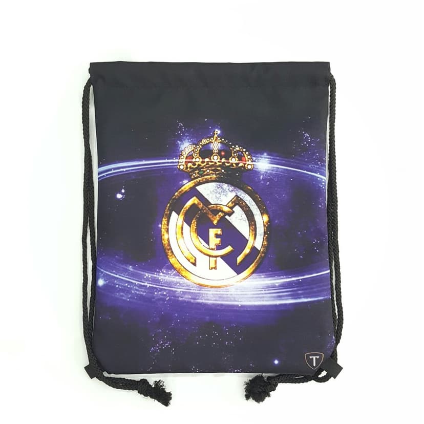 Ảnh Balo dây rút Football TROY FB hình logo câu lạc bộ bóng đá RealMadrid 2
