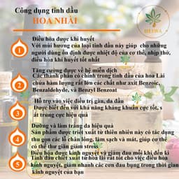 Thumbnail Tinh dầu Hoa nhài HEIWA nhập khẩu Ấn Độ có giấy kiểm định, dung tích 10ml 3