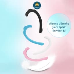 Thumbnail Quai đeo khẩu trang silicone có gợn sóng đệm êm vành tai chống hằn đỏ_BuyBox_BBPK195 4