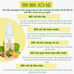Thumbnail Tinh dầu Massage dưỡng ẩm trắng da TAMAS, chai 30ml thành phần từ thiên nhiên, an toàn cho da, không hóa chất độc hại,.. 2