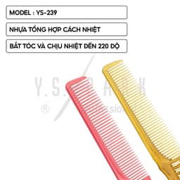 Thumbnail Lược cắt tóc nam YS PARK YS-239 lược kê tông đơ hàng chính hãng made in Japan 3