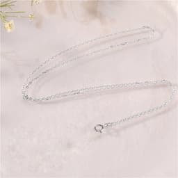 Thumbnail Dây Chuyền Bạc Nữ DẾ BẠC Dạng Xích Đơn Giản D4033 1