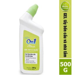 Thumbnail Gel tẩy bồn cầu và nhà tắm On1 dung tích 500G N0501, giúp diệt khuẩn 99,9 %, tẩy ố, làm trắng nhà tắm, bồn cầu hiệu quả 3