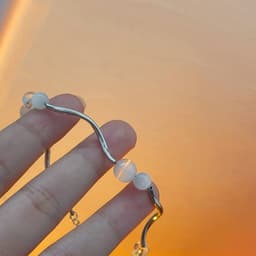 Thumbnail Vòng tay OIMG hợp kim thiết kế đơn giản thời trang cho nữ 3