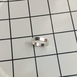 Thumbnail Nhẫn bạc TLEE mẫu bản trơn 3mm freesize TLEE JEWELRY A0331 2