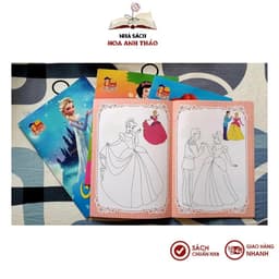 Thumbnail Sách Tô Màu - Bé Tô Màu Phiên Bản Song Ngữ Việt Anh Dành Cho Bé Từ 3-6 Tuổi Nhiều Chủ Đề Tự Chọn 4