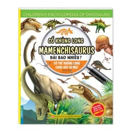 Thumbnail Sách-Combo 2c  Kiến thức về khủng long-Cổ khủng long Mamenchisaurus dài bao nhiêu & Khủng long cũng đi nhà trẻ? 1
