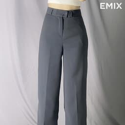 Thumbnail Quần công sở nữ EMIX ống suông, dài 98-100cm vải tuyết mưa dày đẹp Quan09P/P0K1+2 2