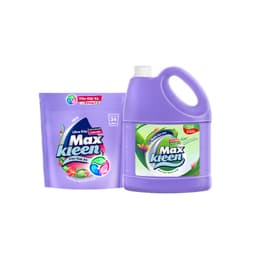 Thumbnail Combo Túi Viên Giặt Xả MaxKleen (34 viên/túi) + Chai Lau sàn MaxKleen Ban mai thanh mát 3.6kg/chai 1