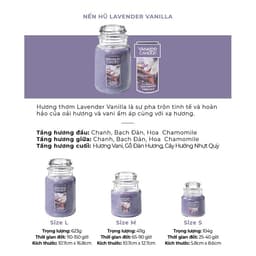 Thumbnail Nến hũ Yankee Candle size S - Lavender Vanilla (104g) 1