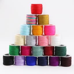Thumbnail （Không co giãn ）BEADIA Cuộn Dây Nylon Dùng Làm Đồ Trang Sức Thủ Công Tiện Lợi 50m 0.8mm 3
