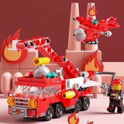 Thumbnail Đồ chơi lắp ráp mô hình xe thu nhỏ LEQIAZHIXING dành cho bé trai 4