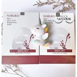 Thumbnail Hộp 10 Miếng Mặt Nạ Sáng Da Ý DĨ Nhân Đỏ Trắng Naruko Raw Job’s Tears Brightening 25ml/miếng (Bản Đài) 2