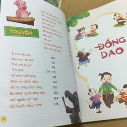 Thumbnail Sách - Đồng Dao Thơ - Truyện Cho Bé Tập Nói 3