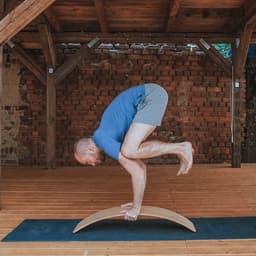 Thumbnail Ván thăng bằng tập Thể Dục, Thể Thao, Yoga, Body Balance, Gym - Gỗ uốn cong Plyconcept Balance Board 4