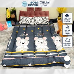 Thumbnail Nệm topper Bo Decor tấm làm mềm đệm cotton hàn quốc phong cách khách sạn tiện nghi 3