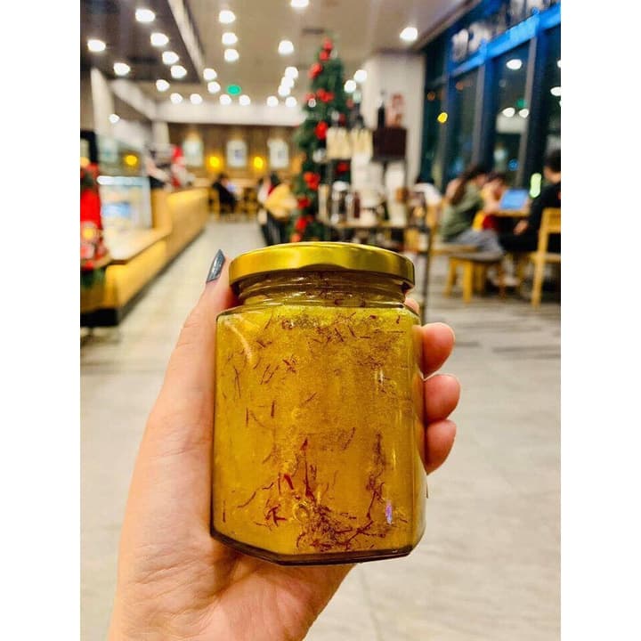 Ảnh Saffron Turmeric Honey - Mật ong Saffron Tinh Bột Nghệ 180ml/hộp thương hiệu Saffron Việt Nam 3