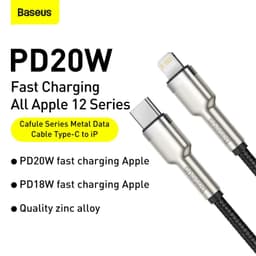 Thumbnail Cáp Baseus PD 20W C-L Chaeger Cáp Sạc Nhanh Ngày Cho 13 1