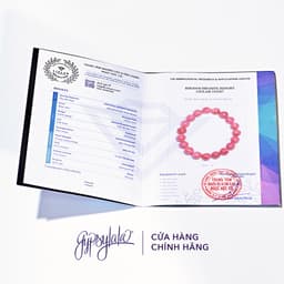 Thumbnail Vòng Tay Đá Đào Hoa Thiên Nhiên Tình Duyên May Mắn SP002601 Gypsy.lala 3