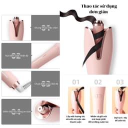 Thumbnail Máy Uốn Tóc Tự Động Xoay 360 Độ Nanomax Xn-389, Thiết Kế Xoay 3 In 1 Dễ Dàng Tạo Kiểu - Bảo Hành 6 Tháng 4